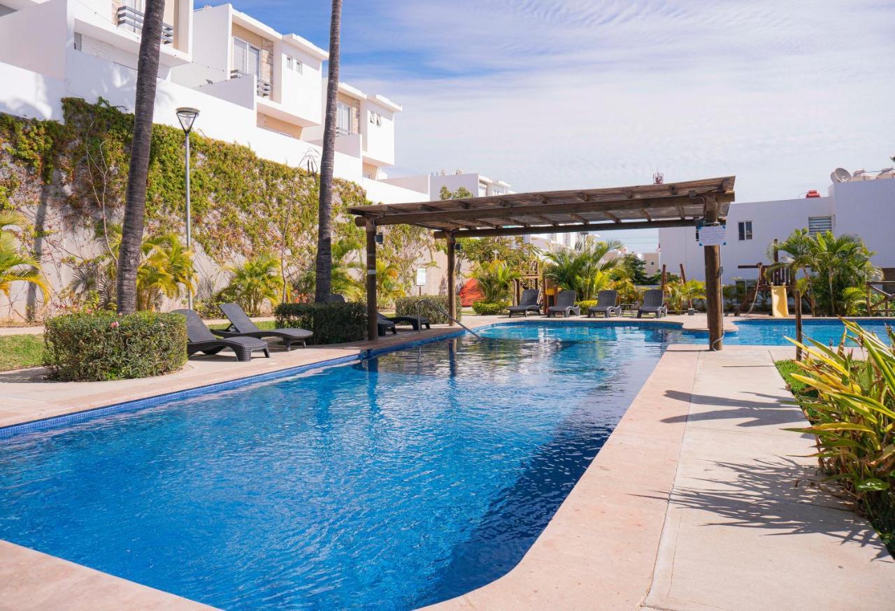 Casa En Privada Frente A La Playa Con Alberca! Villa Mazatlán Eksteriør bilde