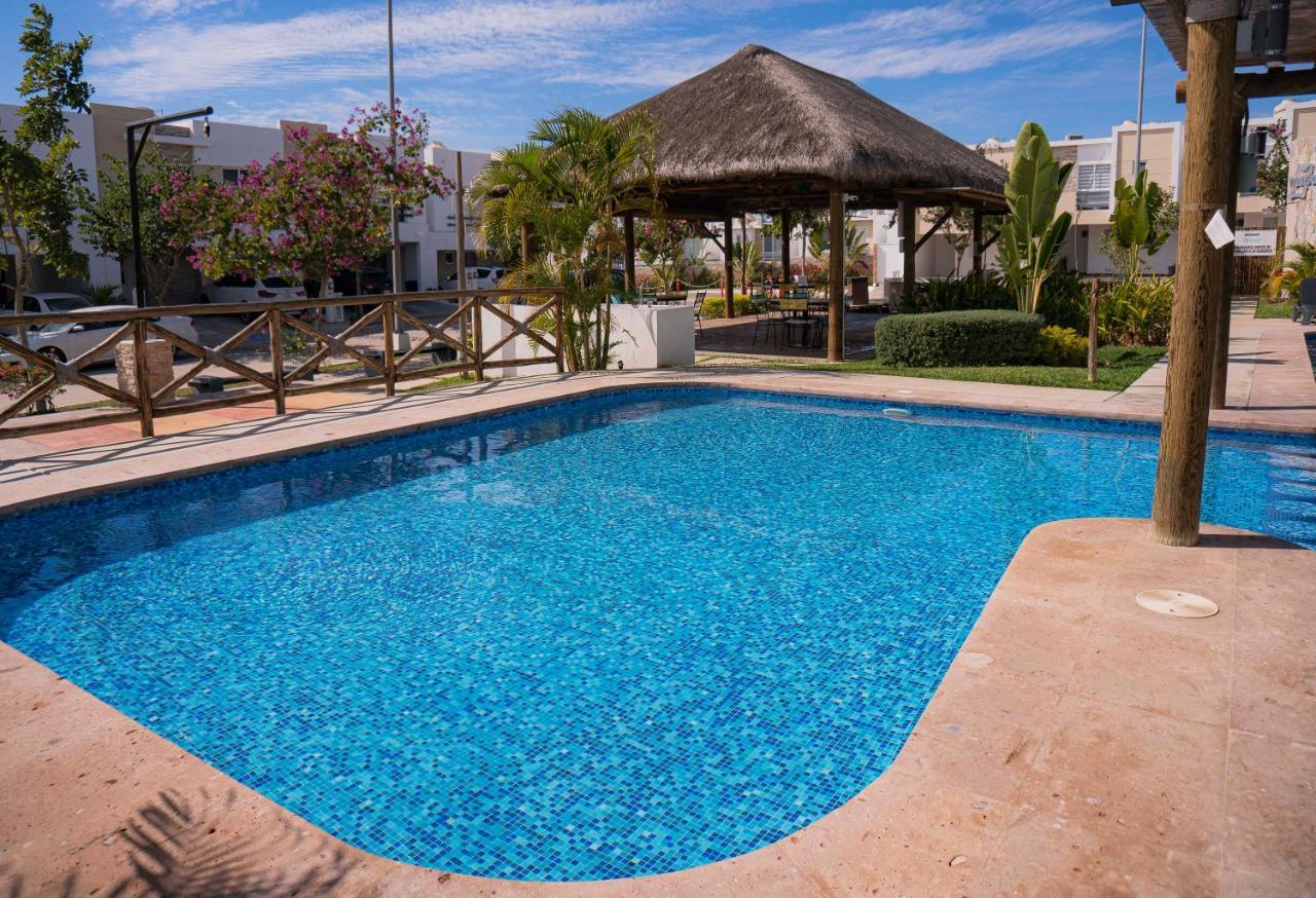 Casa En Privada Frente A La Playa Con Alberca! Villa Mazatlán Eksteriør bilde